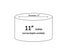 Round Cake Dummies (11" Diameter)